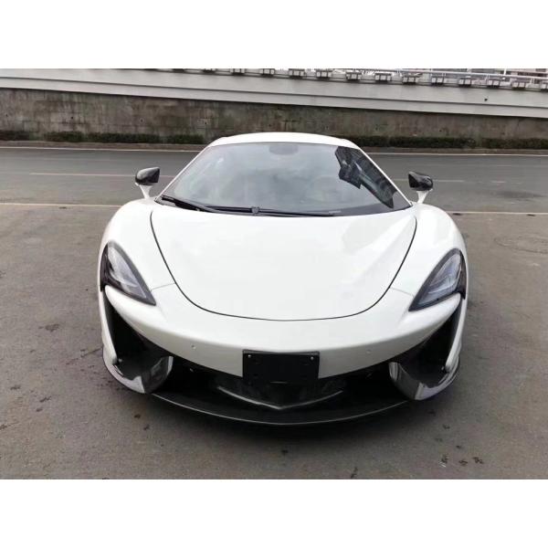 Pour McLaren 540c 570s 570gt Kit de carrosserie en fibre de carbone 540c 570s 570gt Modifié NOVI Style Spoiler Diffuseur de lèvres avant