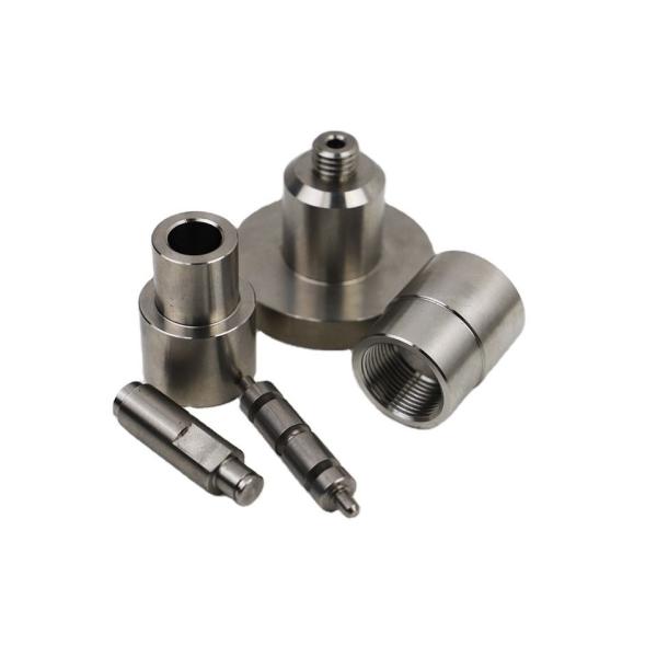 Limpar com jato de areia o Cnc de aço inoxidável fez à máquina as peças que gerenciem o carimbo de trituração