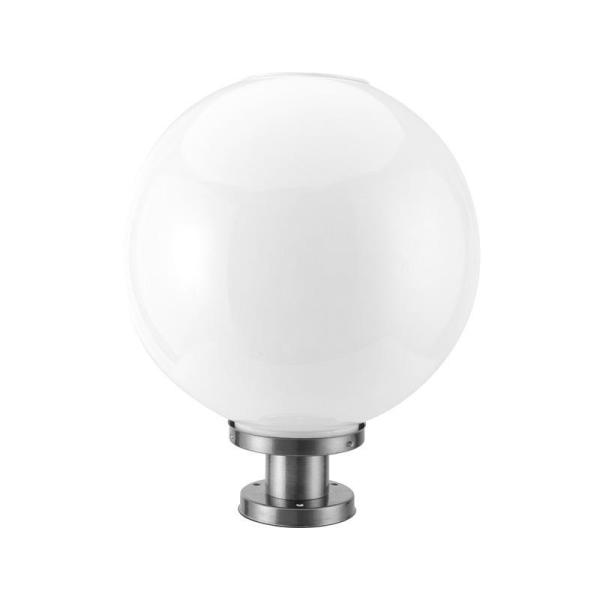 360° Beam Angle Round Plastic Solar Fence Post Lights with Remote Timer and 3 Colors