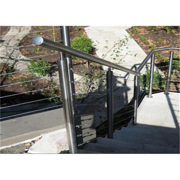 314 316 Stainless Steel Railing Stair Wire Balusters With Wire Fitting Accessories