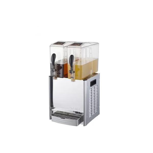 200W 2×10L Buffet Juice Dispenser For Cold Drink