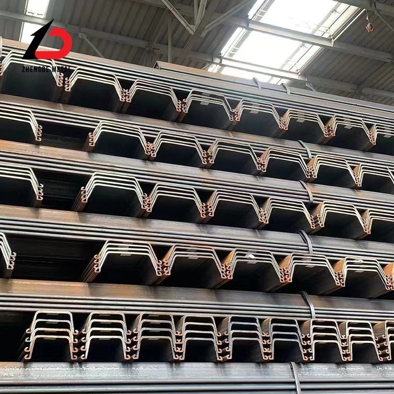 Горяче прокатаная лорсенная плитка 400X100X10,5 мм U/Z тип Sy390, Syw295, Syw390