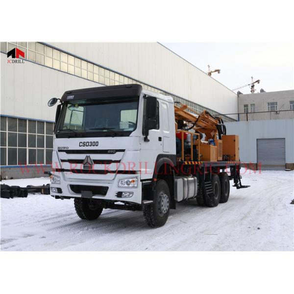 76MM Drill Pipe 300m Hydraulic Borehole Drilling Rig