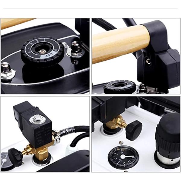 Station repassante de vapeur de fer professionnel industriel électrique de fer avec le réservoir 1000W (d'acier inoxydable de chaudière de fer volt 220V