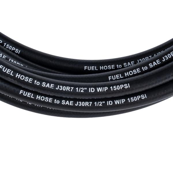 SAE J30 R7 Automotive Fuel Line | Flexible Polyester Reinforced Gasoline & Oil Hose