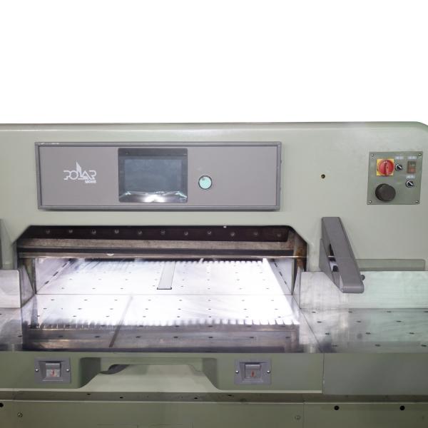 Video Technical Support Polar Guillotine Cutter With 1 KG Capacity High Productivity