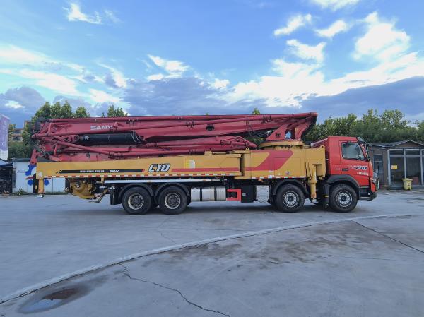 Sany 62 Metros 62M Bomba de Hormigón Camión con Chasis Volvo Bombas de Hormigón Usadas 2021