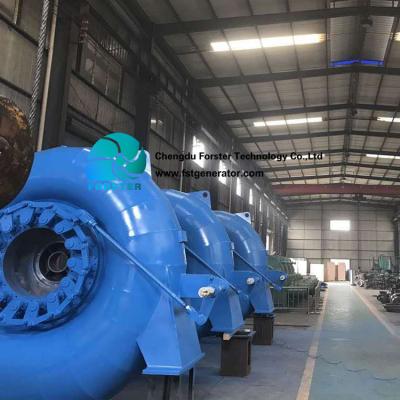Plante a configuração inteiramente automatizada 50kw desacompanhado do gerador da eletricidade - gerador de turbina de 30mw hidro Francis para HPP