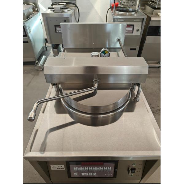 6HD Electric 12KW 380V 28L 6 Fry Tray Big Productivity Round Auto Lift Broaster Chicken Pressure Fryer