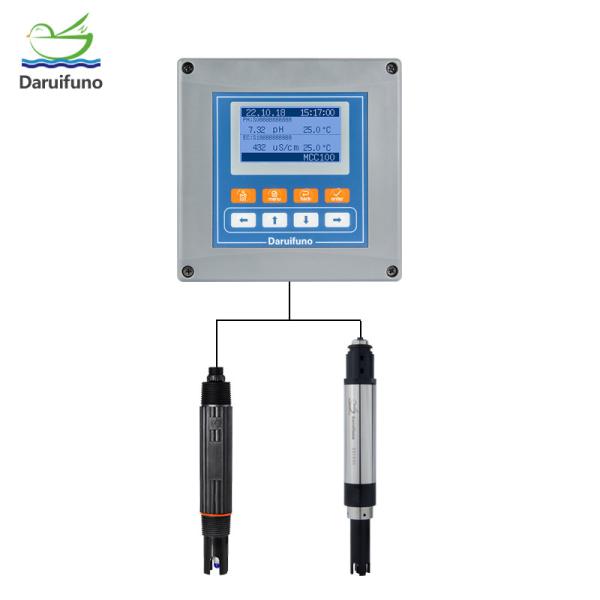 Multi Parameter Digital Water Quality Controller For Connect 1-2 Same Or Different Digital Sensors