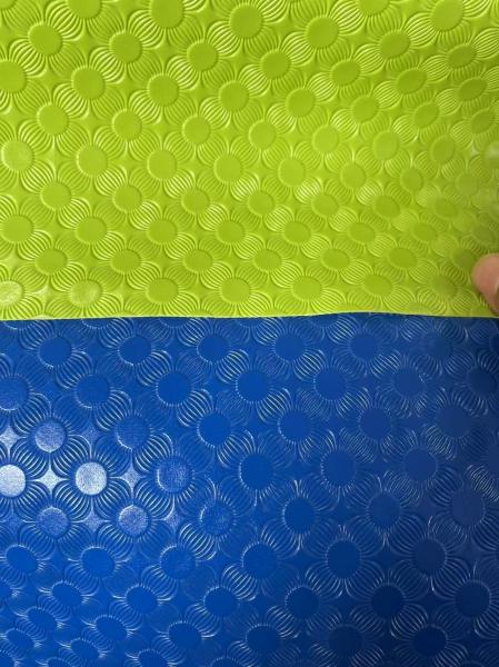 Artifical Vinyl Pvc Coated Fabric Plain Style For Interiors Sofa