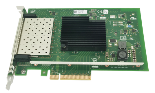 10 100 1000Mbps Intel X710-DA4 FH Quad Port 10Gbe Ethernet Adapter Optical Fiber Network Card