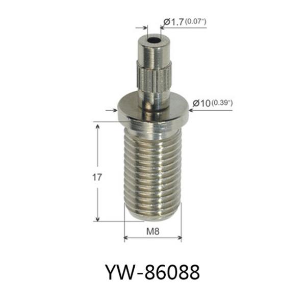 M10 Thread Wire Cable Grippers Brass or Stainless Steel For Linear Light YW86084