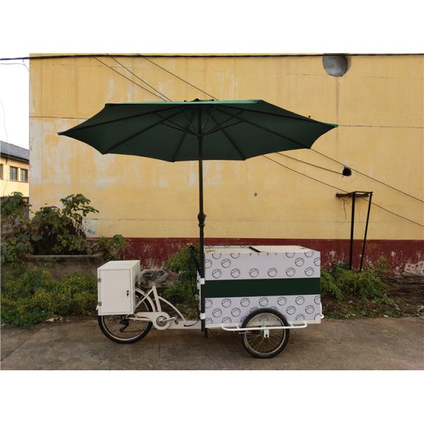 Customised Tricycle Food Cart for Good Selling Coffee Vending Cafe Bike