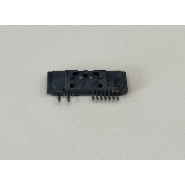 SATA 22-Pin Female SMT PCB Connector, Power and Signal Terminals, 1.27mm Pitch Board Connector for Server Storage, SSD, Automotive Electronic Transmission, Custom Wire Cable Assemblies