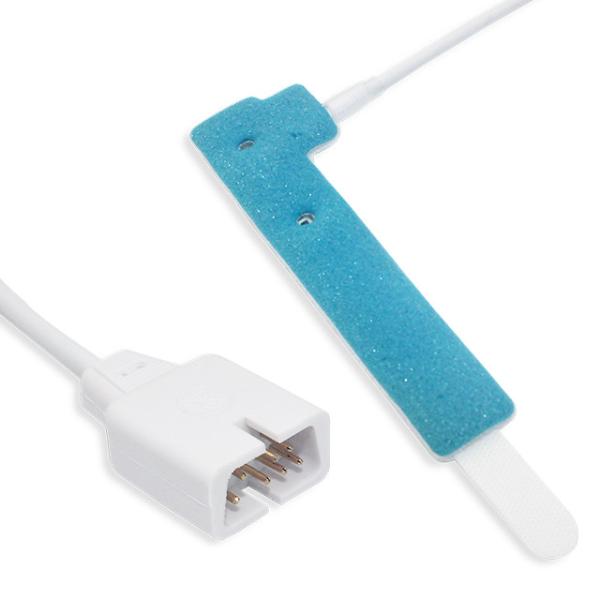 Non Adhesive Nelcor Oximax Disposable SpO2 Sensor Adult Neonate Foam