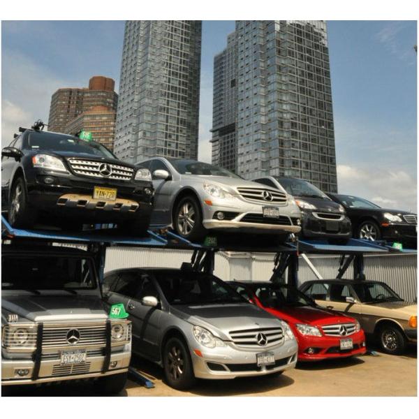Simple Car Parking Lift 2.7ton Electric Hydraulic Tilting Car Parking Lift