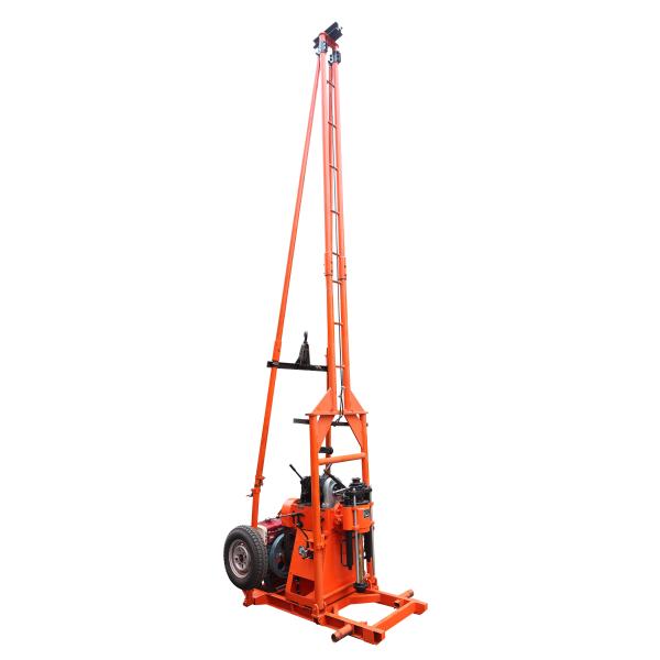 Multi - Function Geotechnical And Portable Rotary Drilling Rig 100m