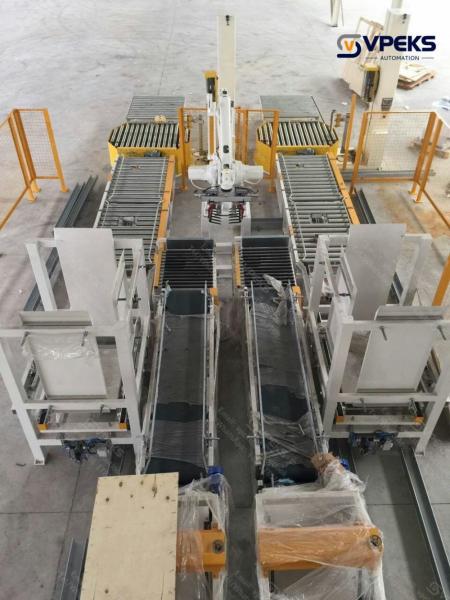 PLC Control System High Speed Depalletizer 1200 Barrel/Hour