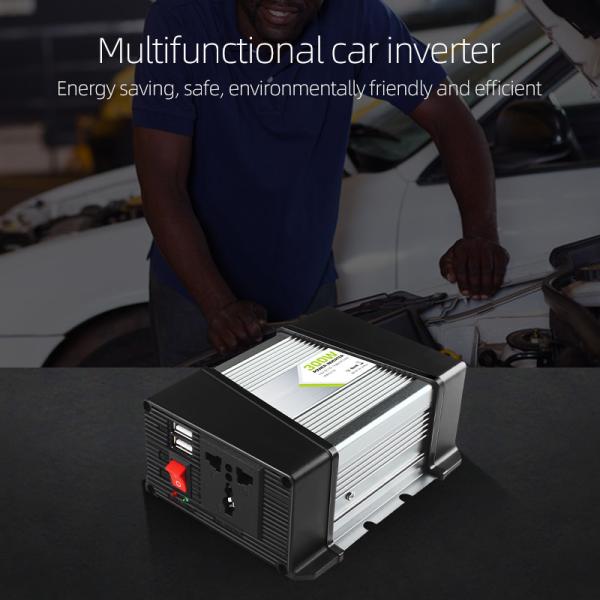 Smart Baseus Car Inverter 1500W Car Power Inversor With Usb 24V Dc To 12V Dc Converter Car Power Inverter