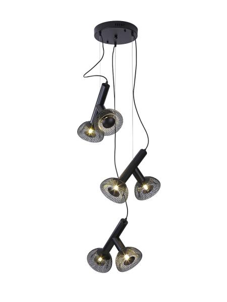 Nordic black Designer Chandelier Bedroom Living Room Dining Staircase Chandelier(WH-MI-411)