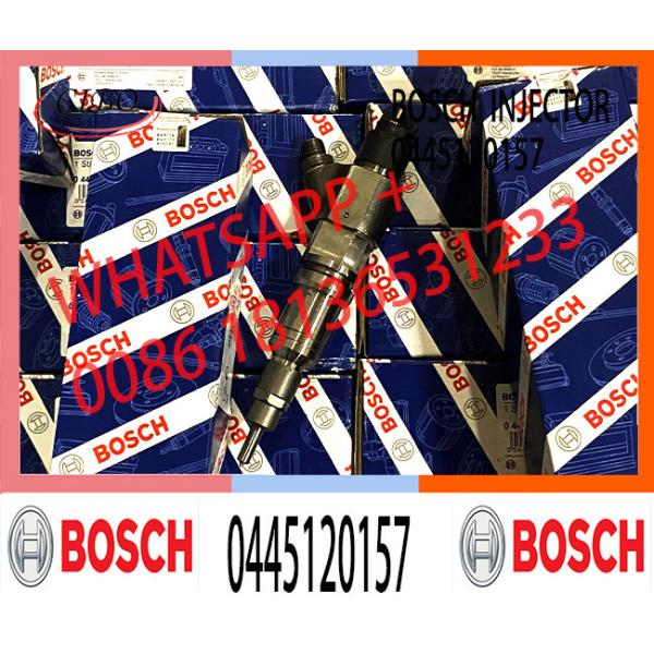На инжектор 0445120157 Bosch коллектора системы впрыска топлива SAIC- HONGYAN 504255185 ФИАТ 504255185