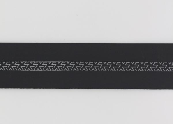 Non - Lock Slider Open End Water Resistant Zipper Reflective Zipper Tape For Bags