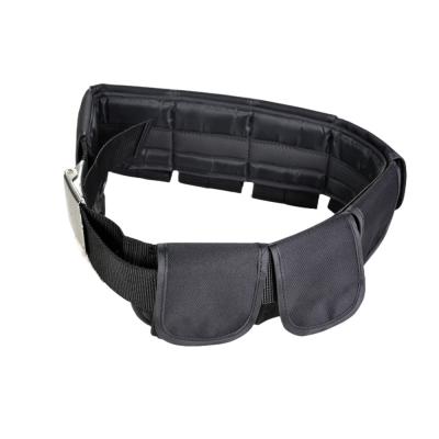 Correia de peso preta Nonslip debaixo d'água, correia de peso antiusura de Freediving
