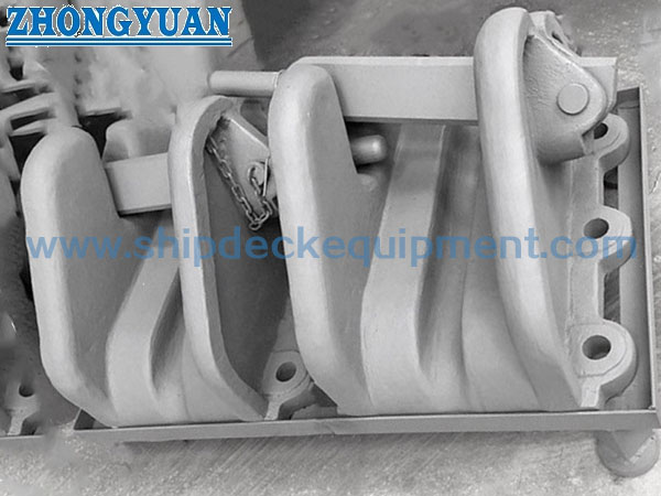 Тип 2002 собаки литого железа JIS f корабль компрессора цепного кабеля причаливая оборудование