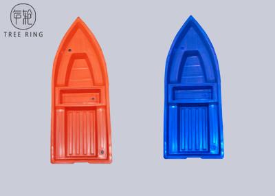 Polyethylene 6 Persons Hard Plastic Fishing Boats 800kg Loading A3.6M Flat Bottom