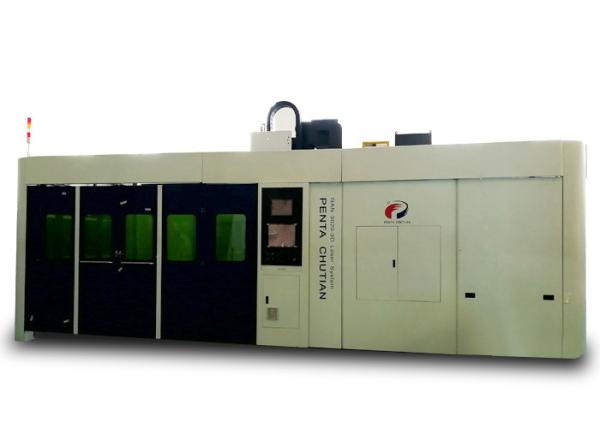 Energy Saving CNC Laser Cutting Machine for Stainless Steel , 3000W Power