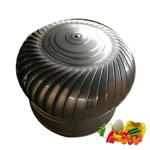 Source Factory Stainless Steel Roof Ventilating Fan Without Power Wind Drive Poultry Pig Farm Turbine Roof Exhaust Fans