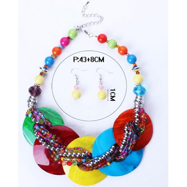 European and American bohemian necklace shell beads necklace clavicle chain / Necklaces