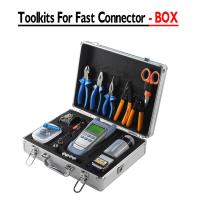 Kit d'outils en fibre avec coupe-fibre et compteur de puissance optique VFL pour la construction et l'entretien FTTH
