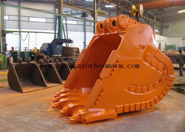 EX1800 Hitachi Excavator  8 Cubic Meter  Rock Bucket With Hardox 500 Wearable Steel for mining excavation earth digging