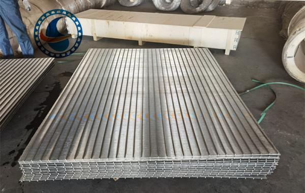 SS316L Wedge Wire Screen Panels for Petroleum Filtration