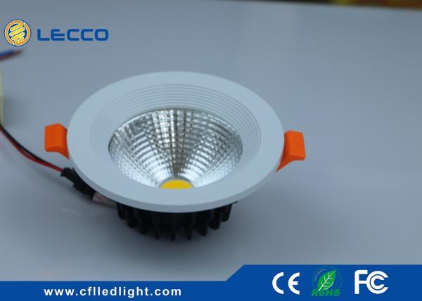 COB 20W LED Recessed  Downlight 20W Fan Type 30 000H  CRI > 80 Commercial Using