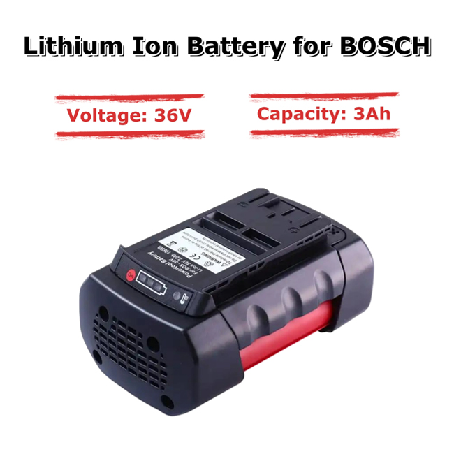 OEM настраиваемые электроинструменты аккумулятор 18650 36V 3AH 4AH 5AH 6AH замена для Bosch