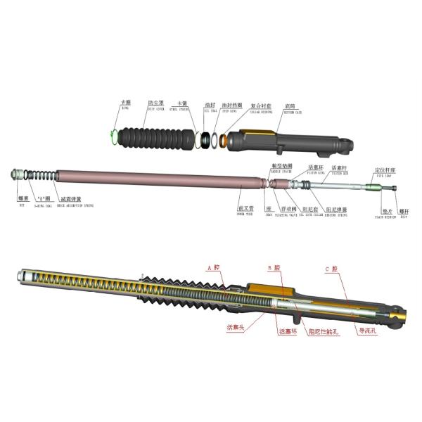 Telescopic Front Shock Absorbers Hydraulic Invert Motorbike Spare Parts