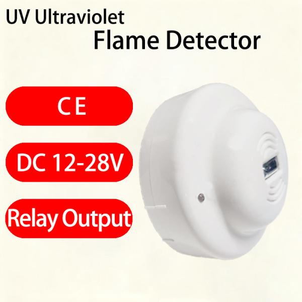 Fast Response UV Flame Sensor High-Performance Fire Alarm Flame Detector for Comprehensive Fire Protection