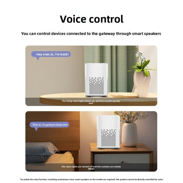 Wireless Smart Home Gateway Zigbee Touch Panel Bluetooth Mesh Low Latency