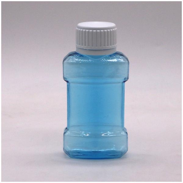 Настраиваемая цветовая печать 75мл ПЭТ пластиковая бутылка для полоскания рта