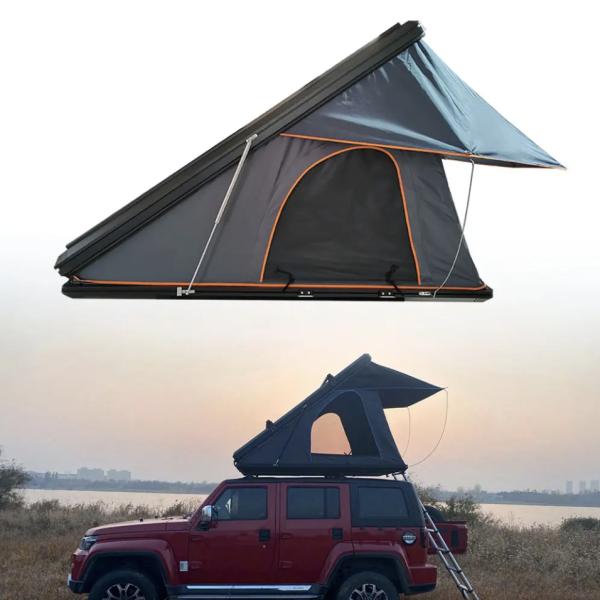 Aluminum Hard Shell Car Roof Top Tents with Windows and Doors