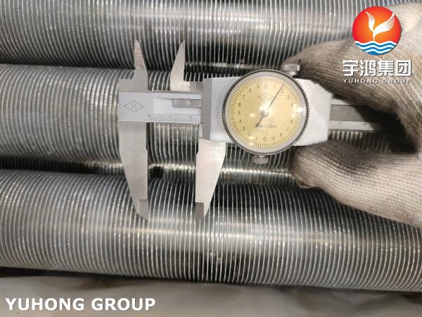 Carbon Steel Extruded Fin Tube ASTM A179 With Al1060 Fins For Power Plants
