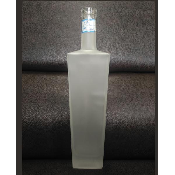 Collar Material Glass 700ml Empty Olive Oil Bottle with Certification and Thick Base