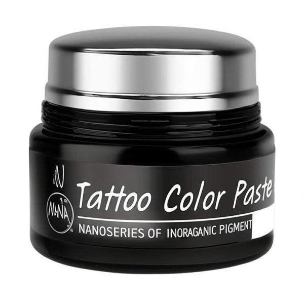 Nano Pigment Tattoo Color Paste with 1-100 Nanometers Particle Size for I3200 4720 XP600 Printers and Insoluble Inorganic Pigment