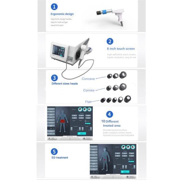 Portable Physical Therapy Machine , Body Pain Relief Therapy Machine High Efficiency