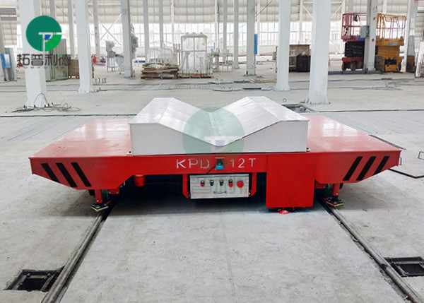 V-block battery operated steel coil trailers