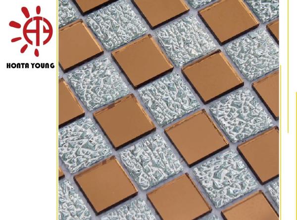 HTY - TS 300 China Natural Wall Mosaic Tile Wholesale, Gray Wall Decorative Mosaic