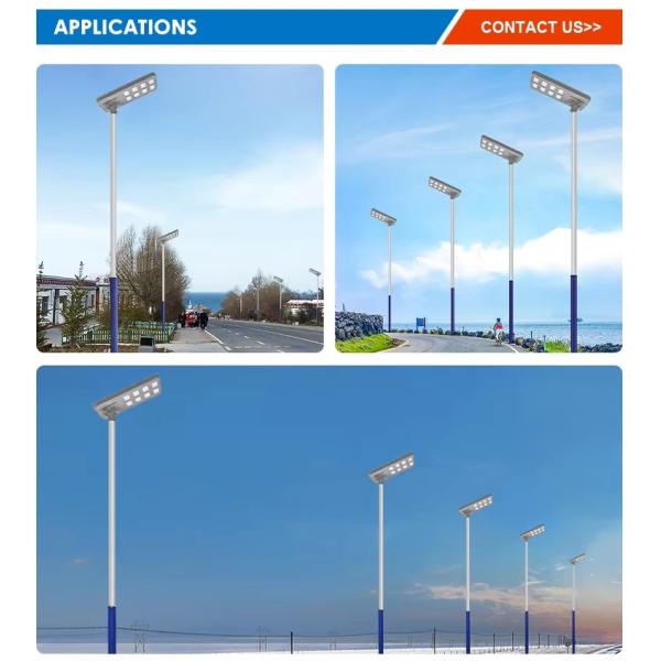 Factory Direct Outdoor Waterproof Road Lump Ip65 Integrated 400w 600w 800w 1000w All in One Led Solar Street Light
